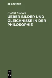 Ueber Bilder und Gleichnisse in der Philosophie_cover