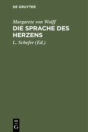 Die Sprache des Herzens