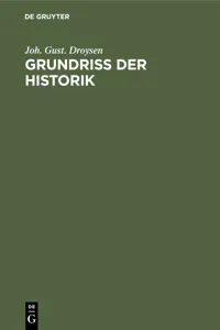 Grundriss der Historik_cover