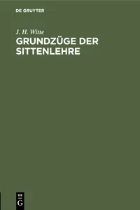 Grundzüge der Sittenlehre_cover