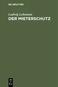 Der Mieterschutz_cover