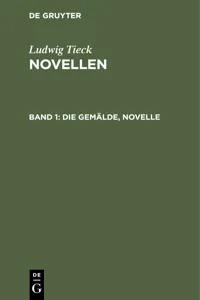 Die Gemälde, Novelle_cover