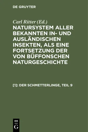 Der Schmetterlinge, Teil 9