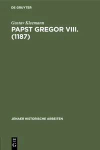 Papst Gregor VIII_cover