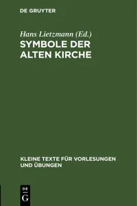 Symbole der Alten Kirche_cover