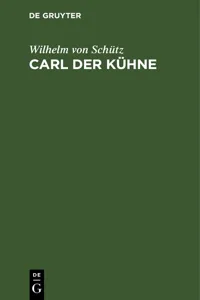 Carl der Kühne_cover