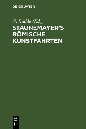 Staunemayer's römische Kunstfahrten