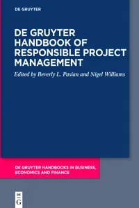 De Gruyter Handbook of Responsible Project Management_cover