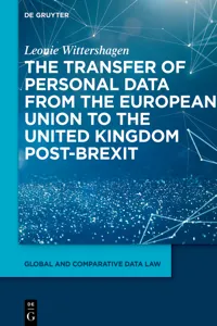 The Transfer of Personal Data from the European Union to the United Kingdom post-Brexit_cover