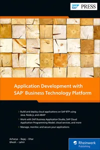 Application Development with SAP Business Technology Platform_cover