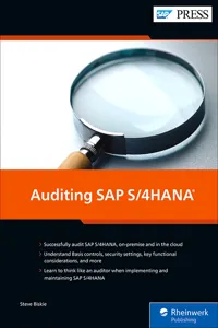 Auditing SAP S/4HANA_cover