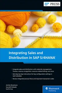 Integrating Sales and Distribution in SAP S/4HANA_cover