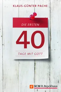 Die ersten 40 Tage mit Gott_cover