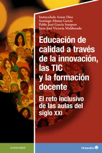 Educación de calidad a través de la innovación, las TIC y la formación docente_cover