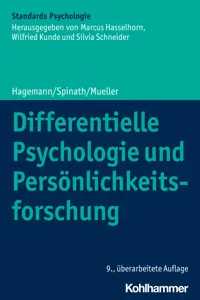Differentielle Psychologie und Persönlichkeitsforschung_cover