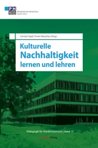 Kulturelle Nachhaltigkeit lernen und lehren_cover