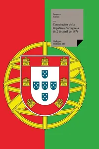 Constitución de la República Portuguesa del 2 de abril de 1976_cover