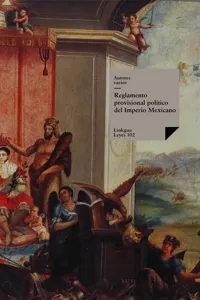 Reglamento provisional político del Imperio Mexicano de 1822_cover