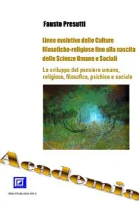 Linee evolutive delle Culture filosofiche-religiose fino alla nascita delle Scienze Umane e Sociali_cover