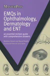 EMQs in Ophthalmology, Dermatology and ENT_cover