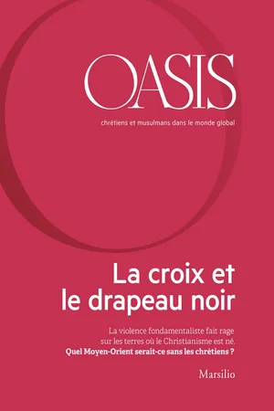 Oasis n. 22, La croix et le drapeau noir