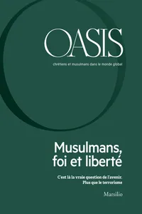 Oasis n. 26, Musulmans, foi et liberté_cover