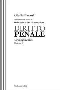 DIRITTO PENALE - Cronopercorsi - Volume 3_cover