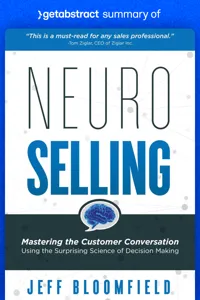 Summary of NeuroSelling by Jeff Bloomfield_cover