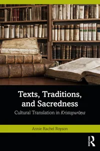 Texts, Traditions, and Sacredness_cover