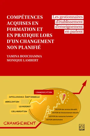 Compétences acquises en formation et en pratique lors d'un changement non planifié