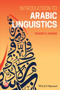 Introduction to Arabic Linguistics_cover