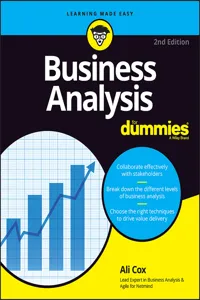Business Analysis For Dummies_cover
