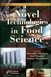 Novel Technologies in Food Science_cover
