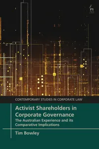 Activist Shareholders in Corporate Governance_cover