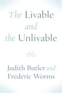 The Livable and the Unlivable_cover