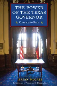 The Power of the Texas Governor_cover