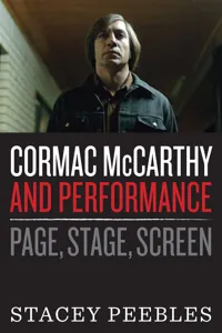 Cormac McCarthy and Performance_cover