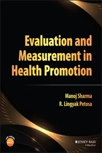 Evaluation and Measurement in Health Promotion_cover