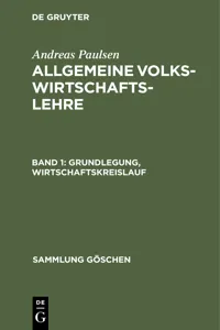 Grundlegung, Wirtschaftskreislauf_cover