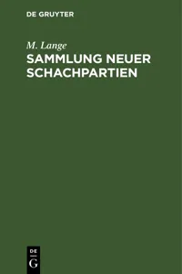 Sammlung neuer Schachpartien_cover