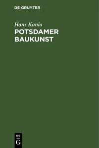 Potsdamer Baukunst_cover