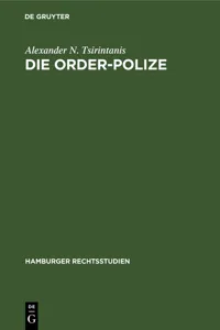 Die Order-Polize_cover