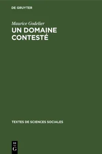 Un domaine contesté_cover