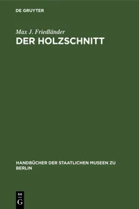 Der Holzschnitt_cover