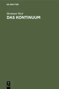 Das Kontinuum_cover