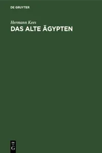 Das alte Ägypten_cover