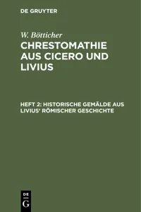 Historische Gemälde aus Livius' römischer Geschichte_cover