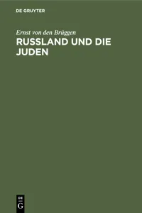 Russland und die Juden_cover