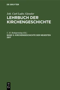 Kirchengeschichte der neuesten Zeit_cover