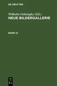 Neue Bildergallerie. Band 12_cover